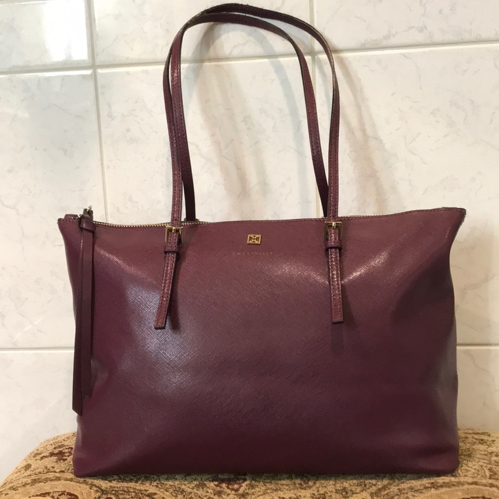 Coccinelle Saffiano Leather Tote